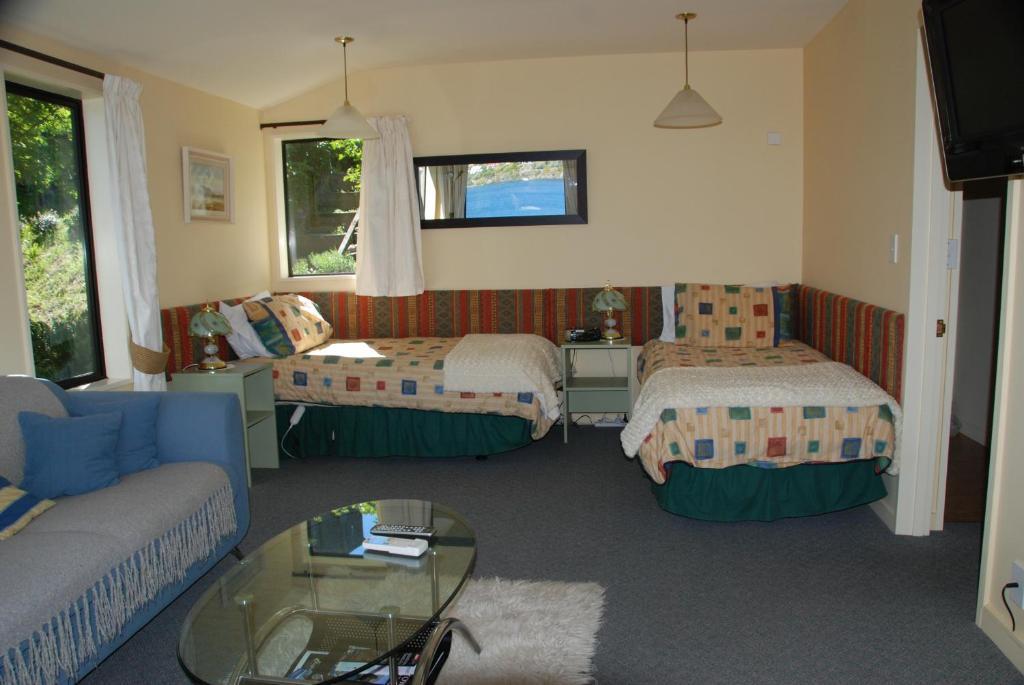 קווינסטאון Larch Hill Bed & Breakfast חדר תמונה