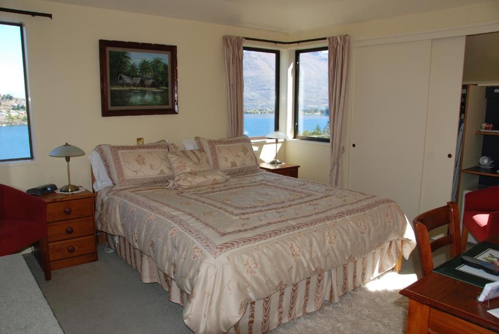קווינסטאון Larch Hill Bed & Breakfast חדר תמונה